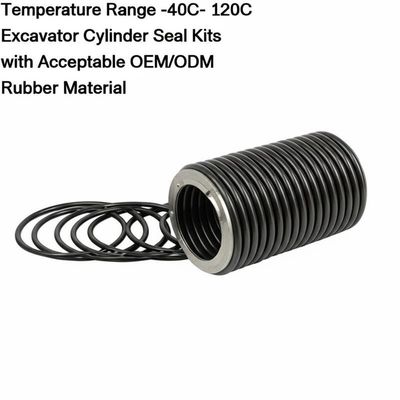 Goede prijs Temperature Range -40C- 120C Excavator Cylinder Seal Kits with Acceptable OEM/ODM and Rubber Material online
