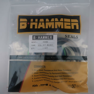 Goede prijs Het Hitachizx200 Graafwerktuig Cylinder Seal Kits RAAKTE 4448400 4654423 online